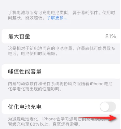 芦山苹果15维修分享iPhone15充电到80%就充不进电了怎么办 