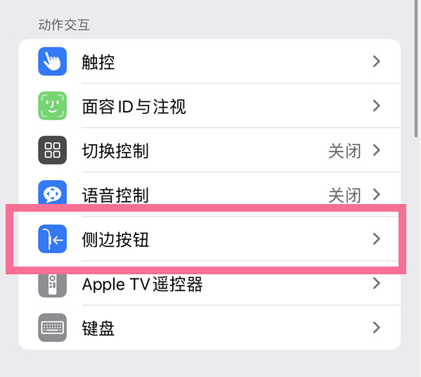 芦山苹果14维修店分享iPhone14 Plus侧键双击下载功能关闭方法 